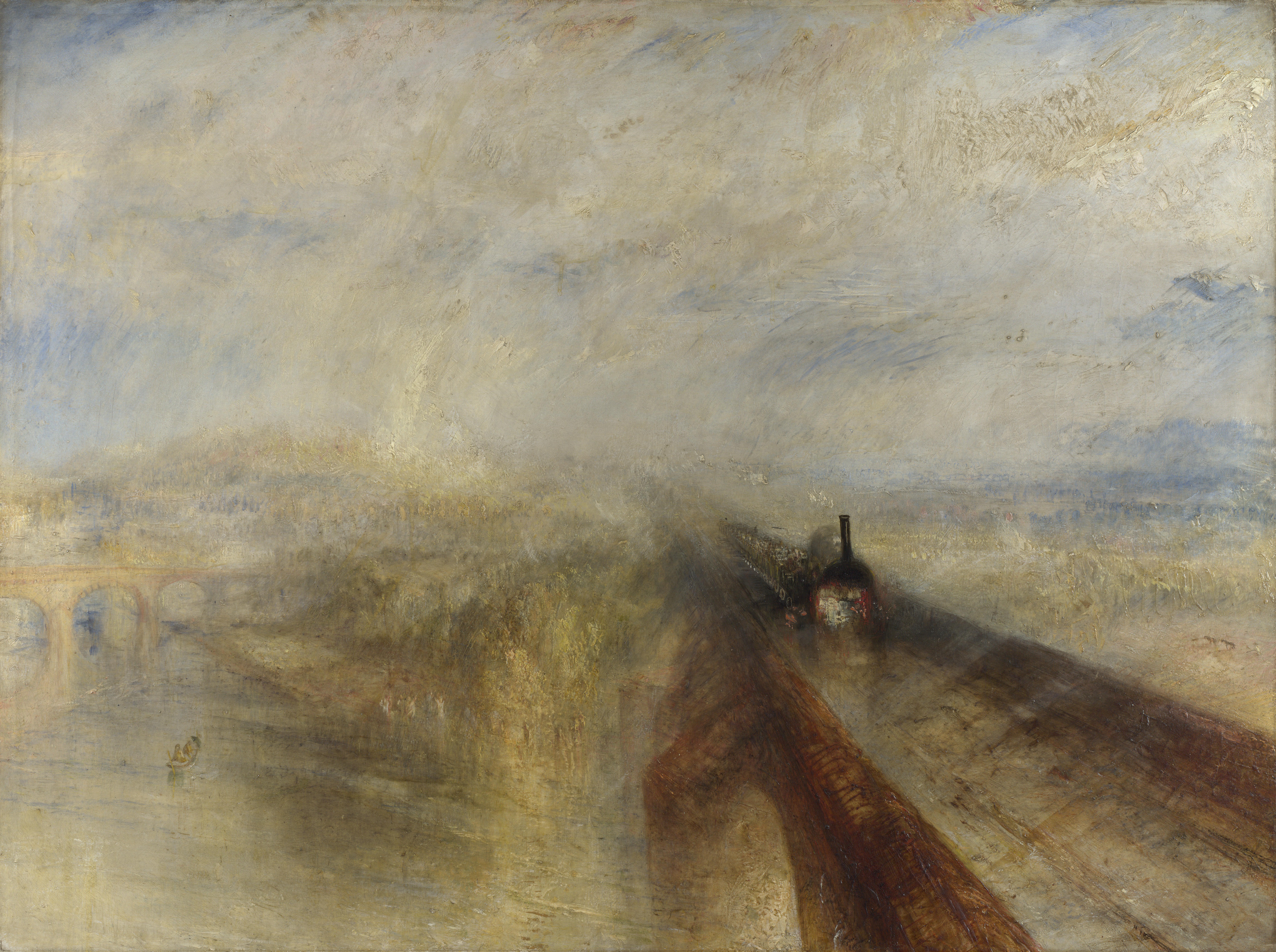 Rain, Steam and Speed - The Great Western Railway by J.M.W. Turner