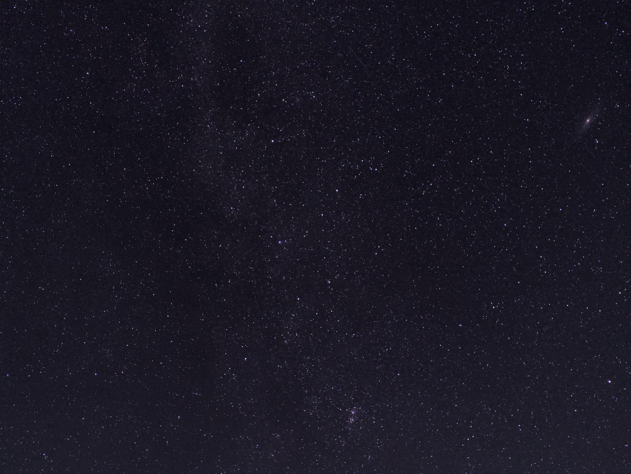 Cassiopeia, Andromeda & The Double Cluster