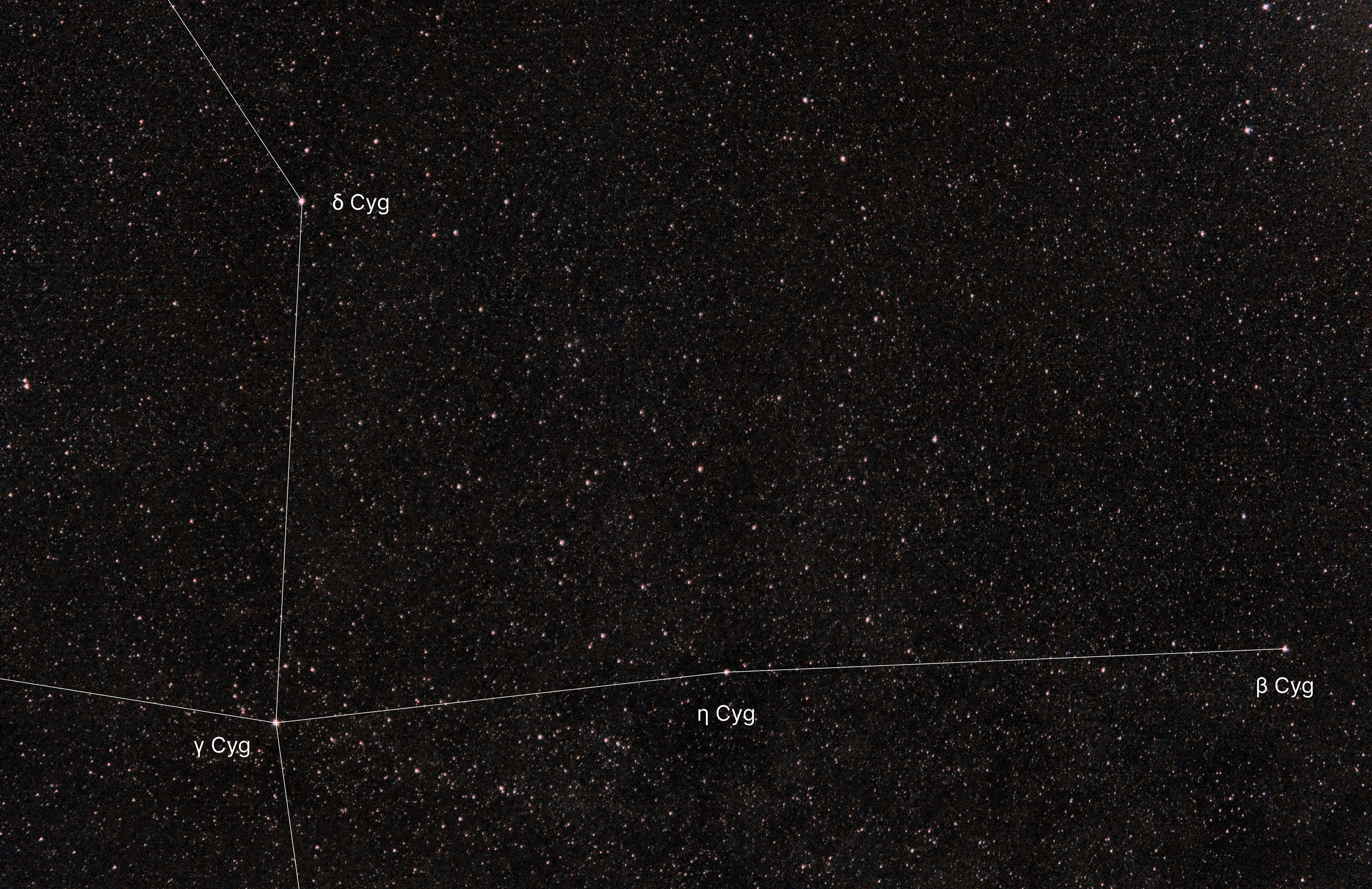 Heart of the Swan — constellation labels