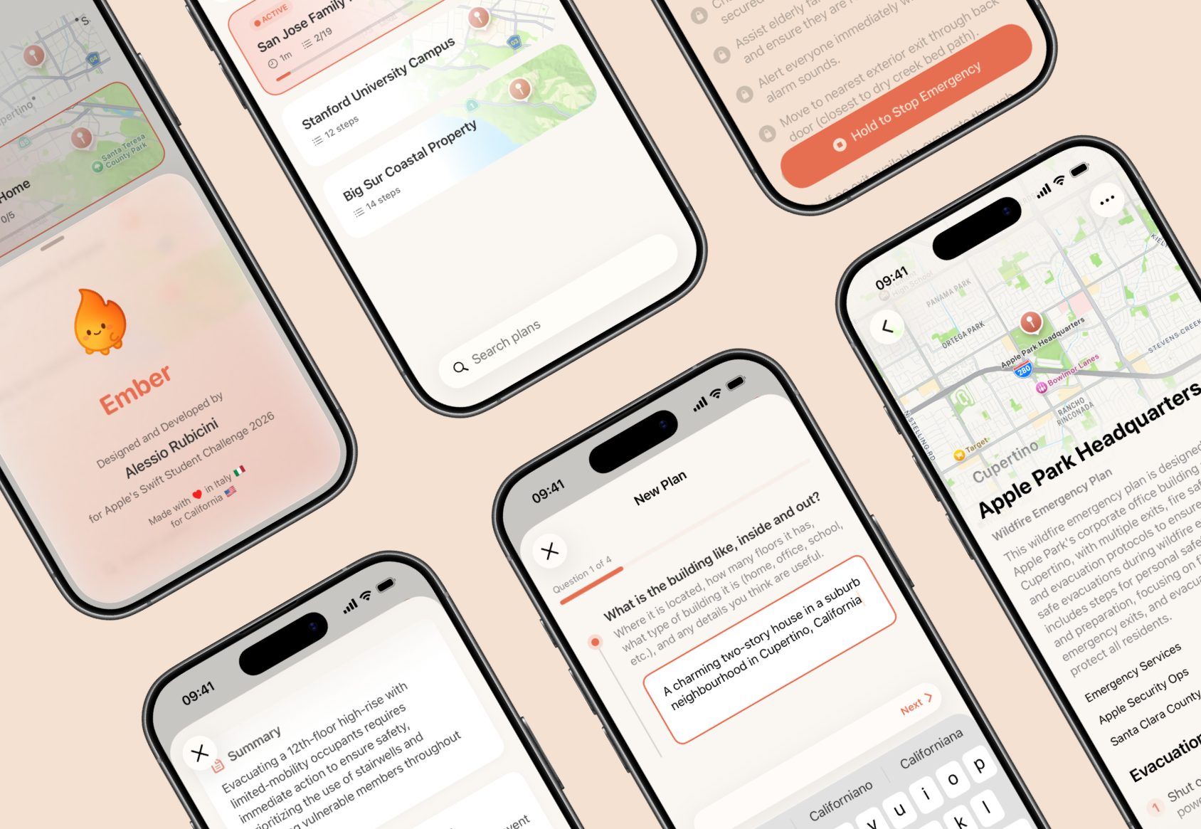 Ember app interface preview