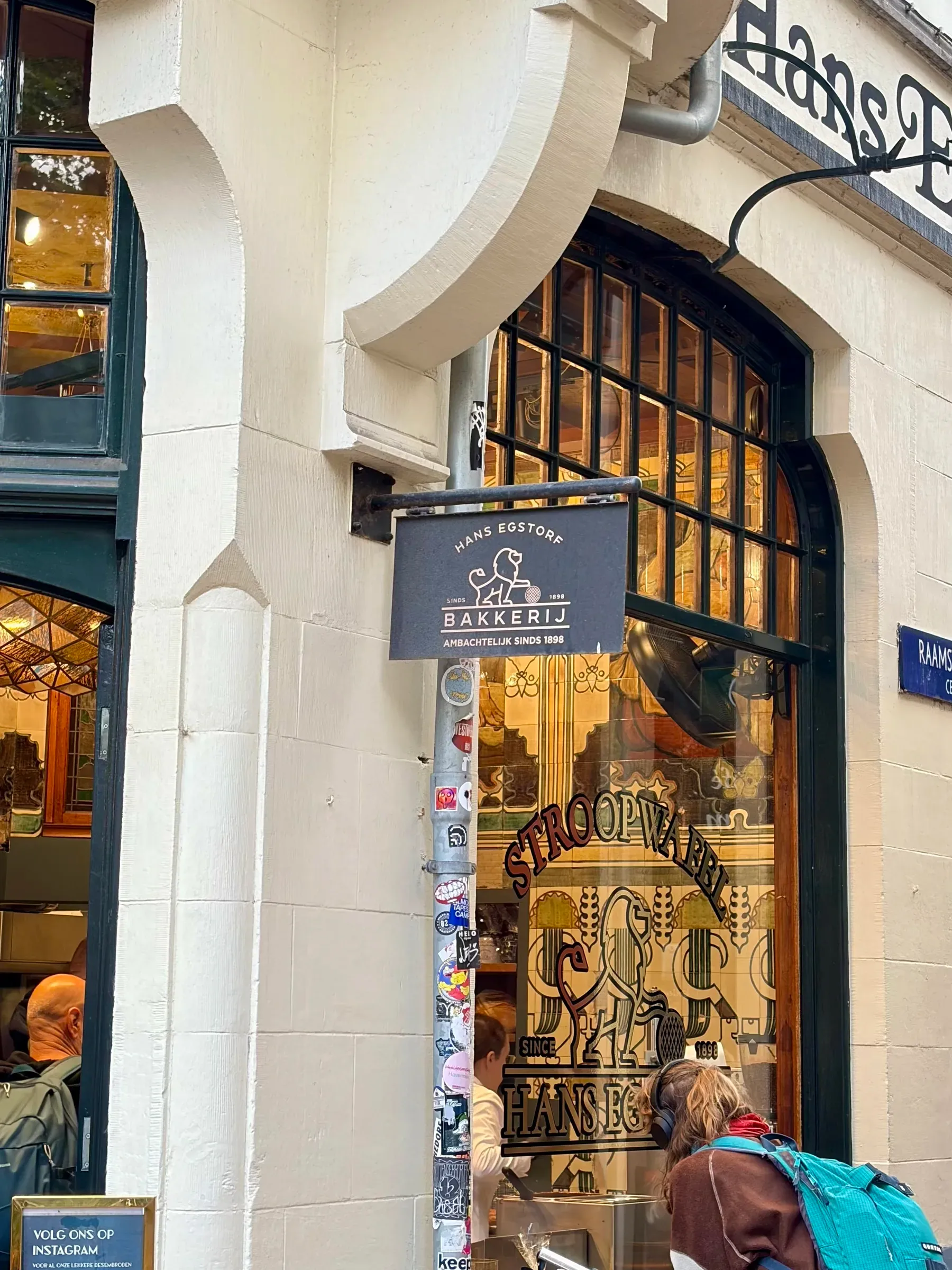 Hans Egstorf shopfront in Amsterdam