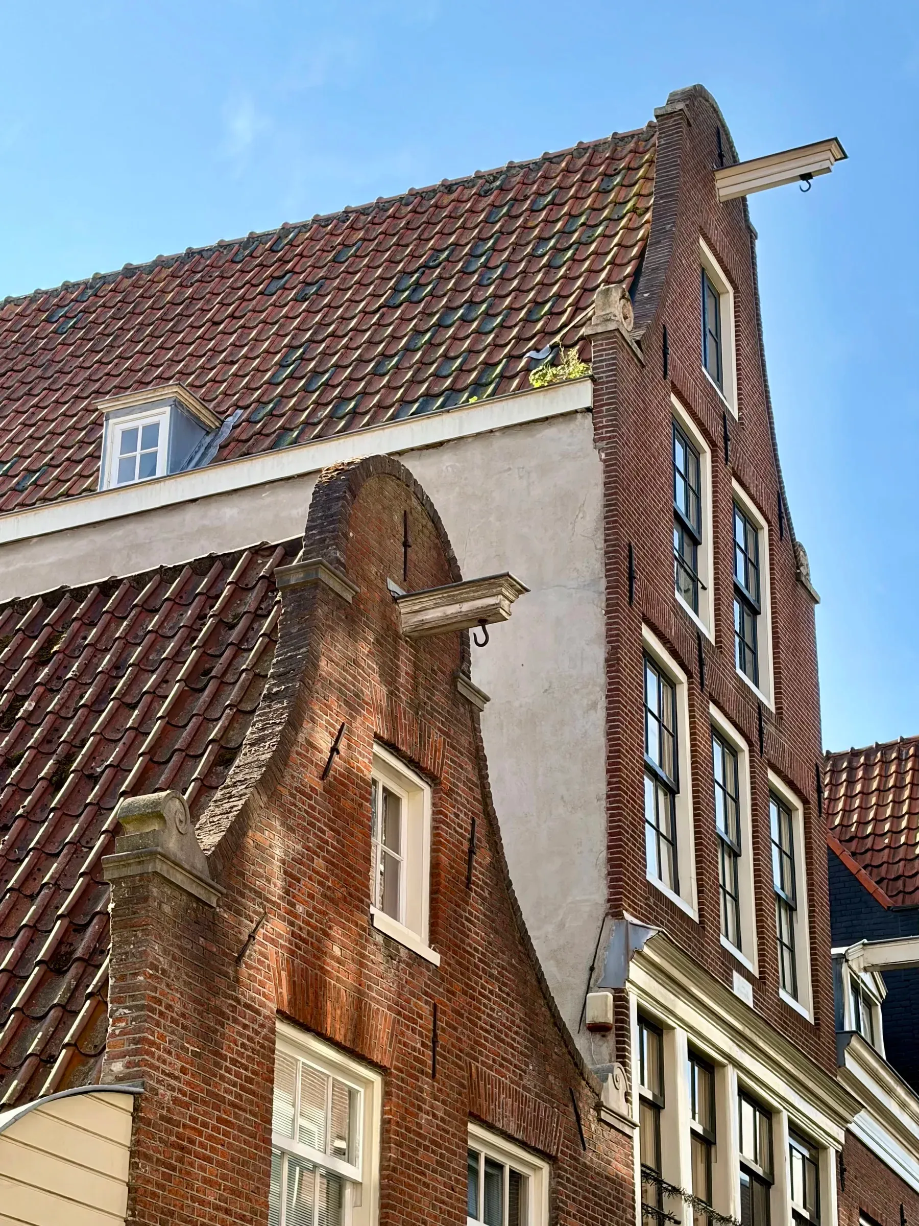 Detail from a Jordaan street in June