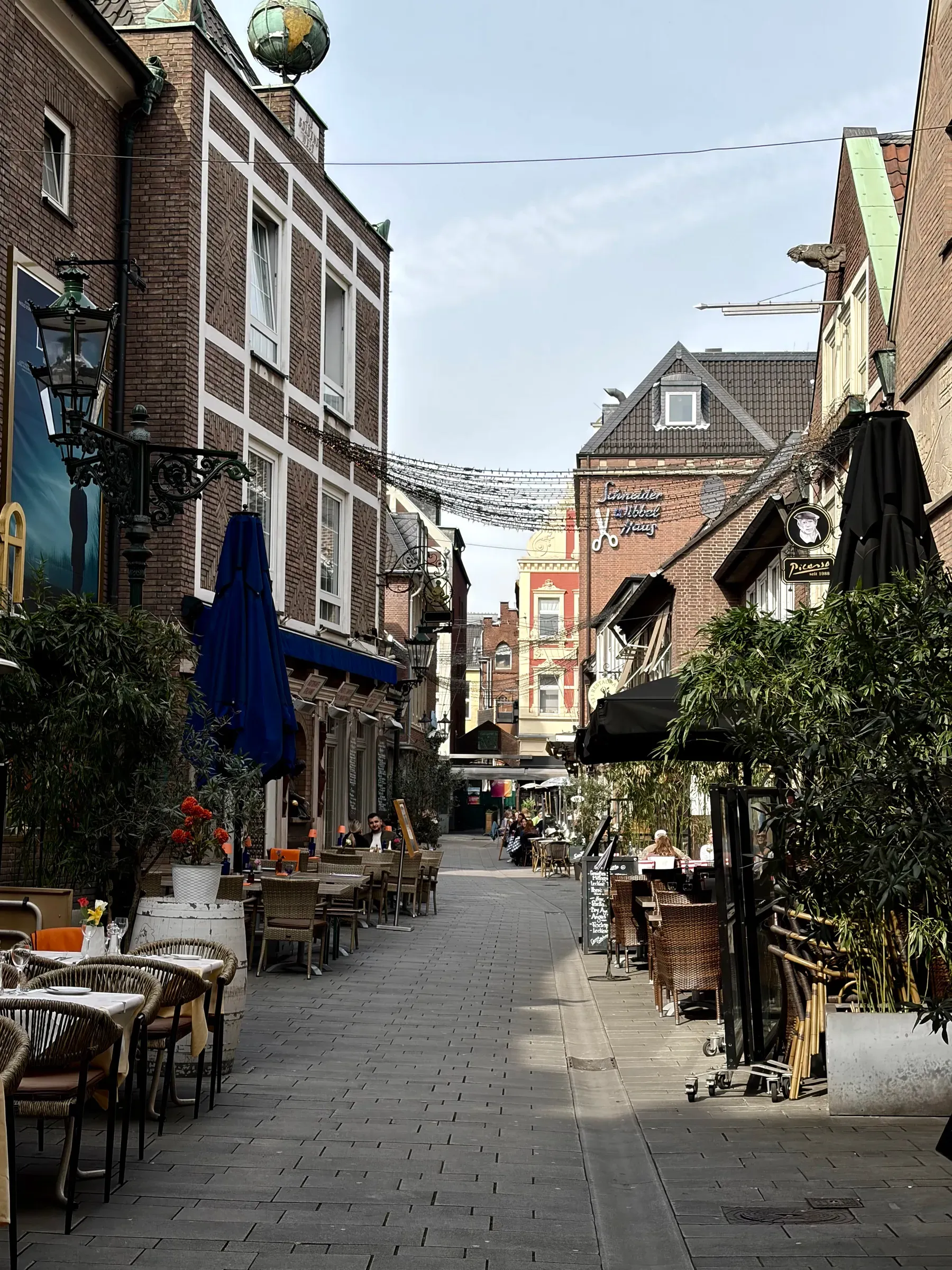 Street scene in Düsseldorf