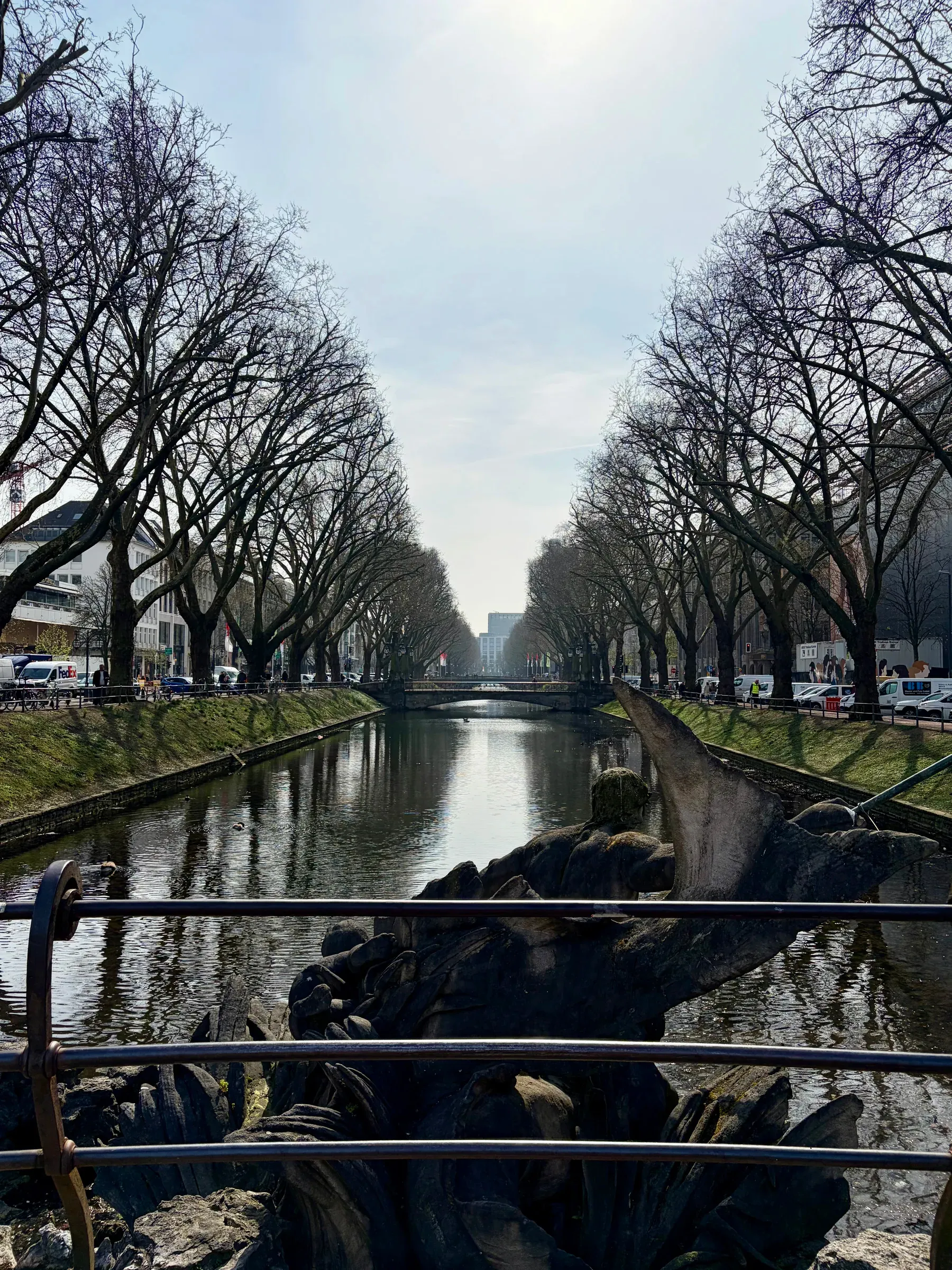 Stadtgraben canal in the city centre
