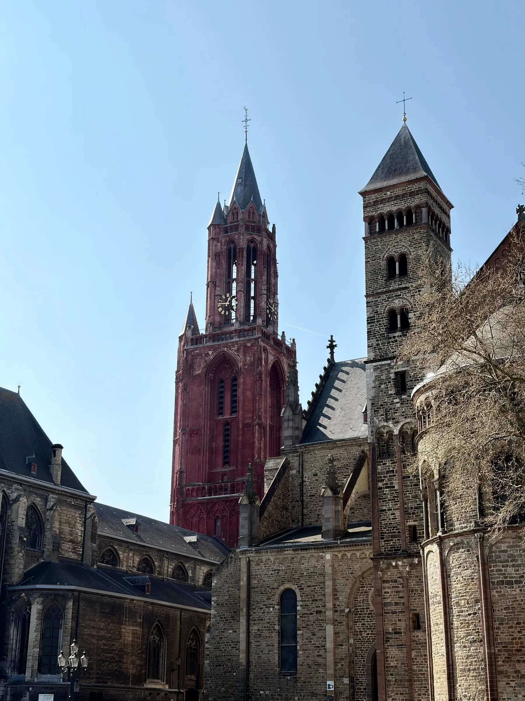 Sint-Janskerk and Sint-Servaasbasiliek on the Vrijthof