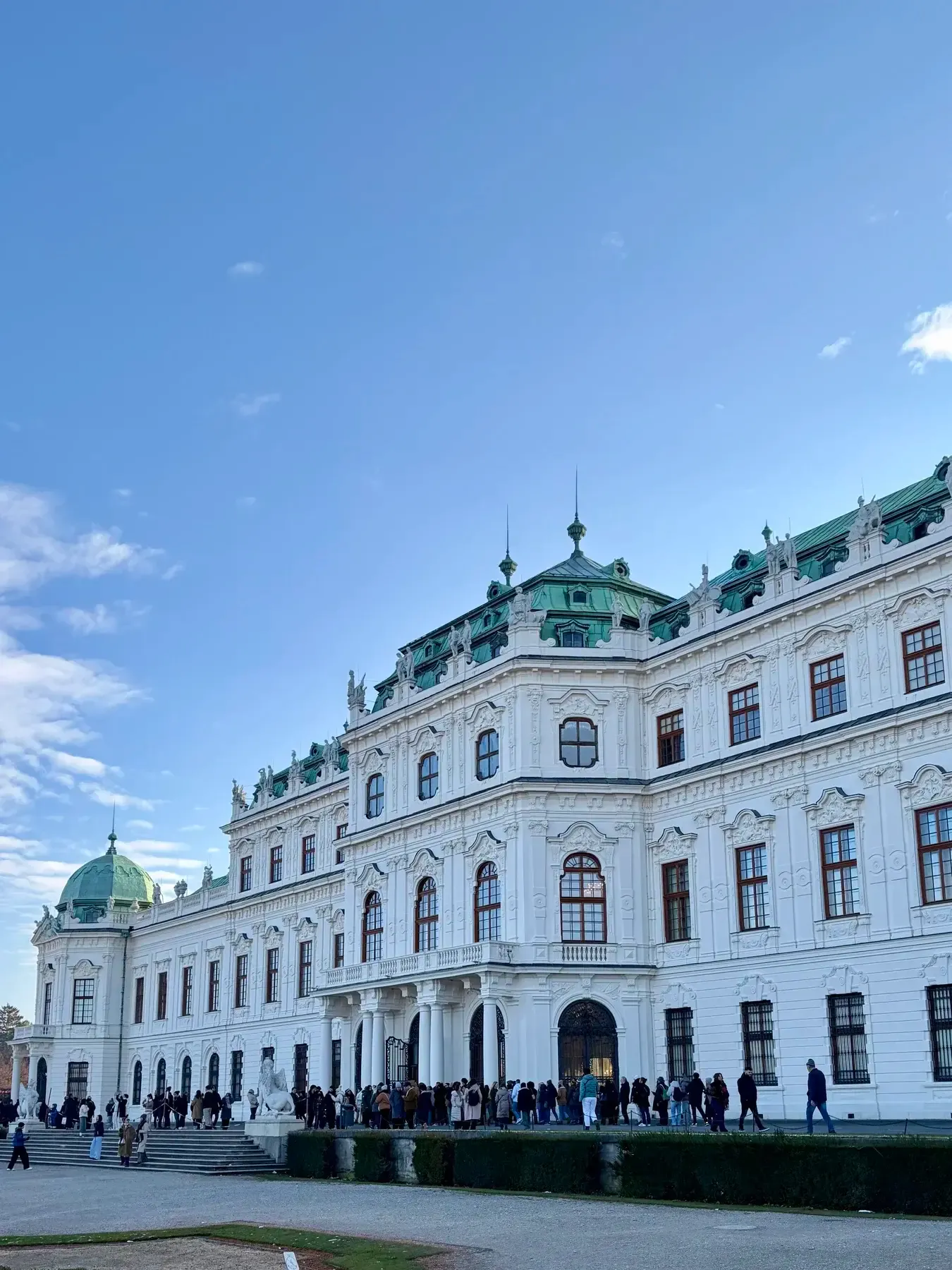 Upper Belvedere palace facade